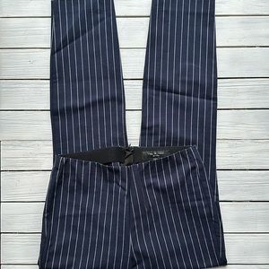 rag&bone Navy Pinstripe Pant size 6
